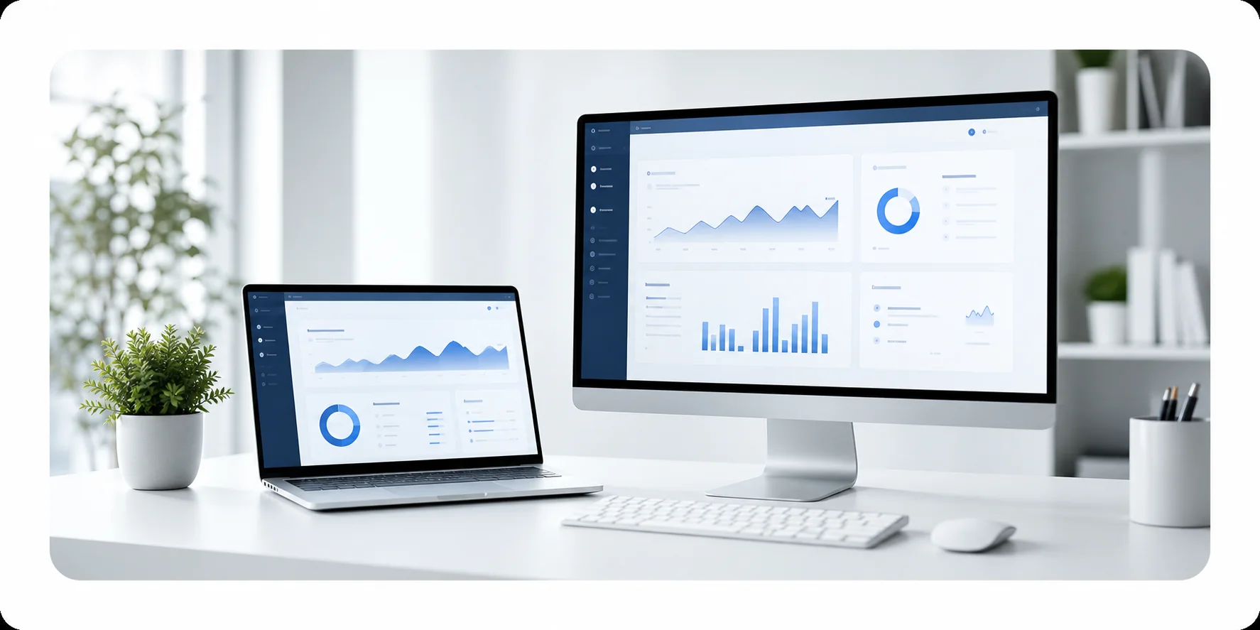 Espace de travail informatique pour entreprise